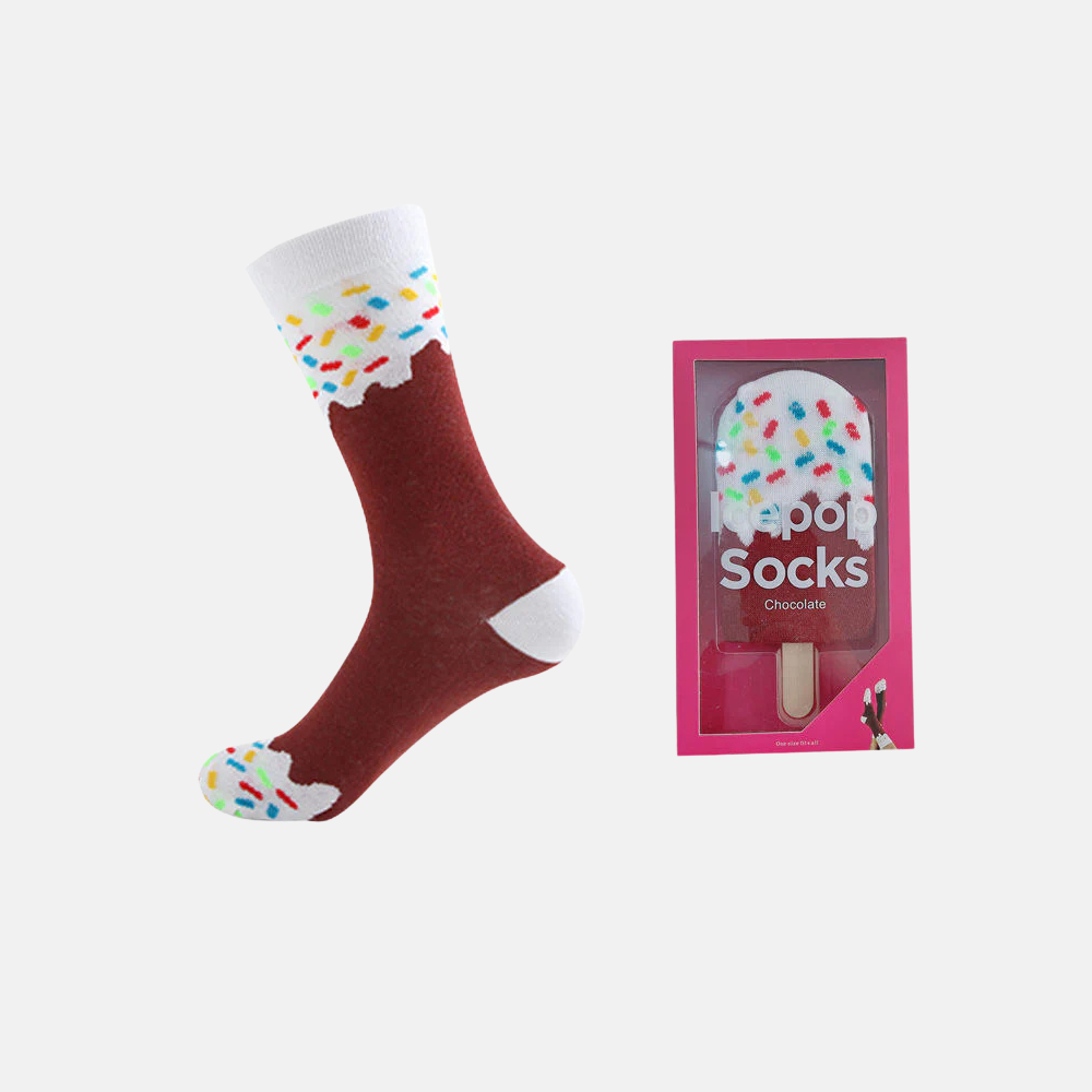 Choco Icepop Socks (1 Pair)
