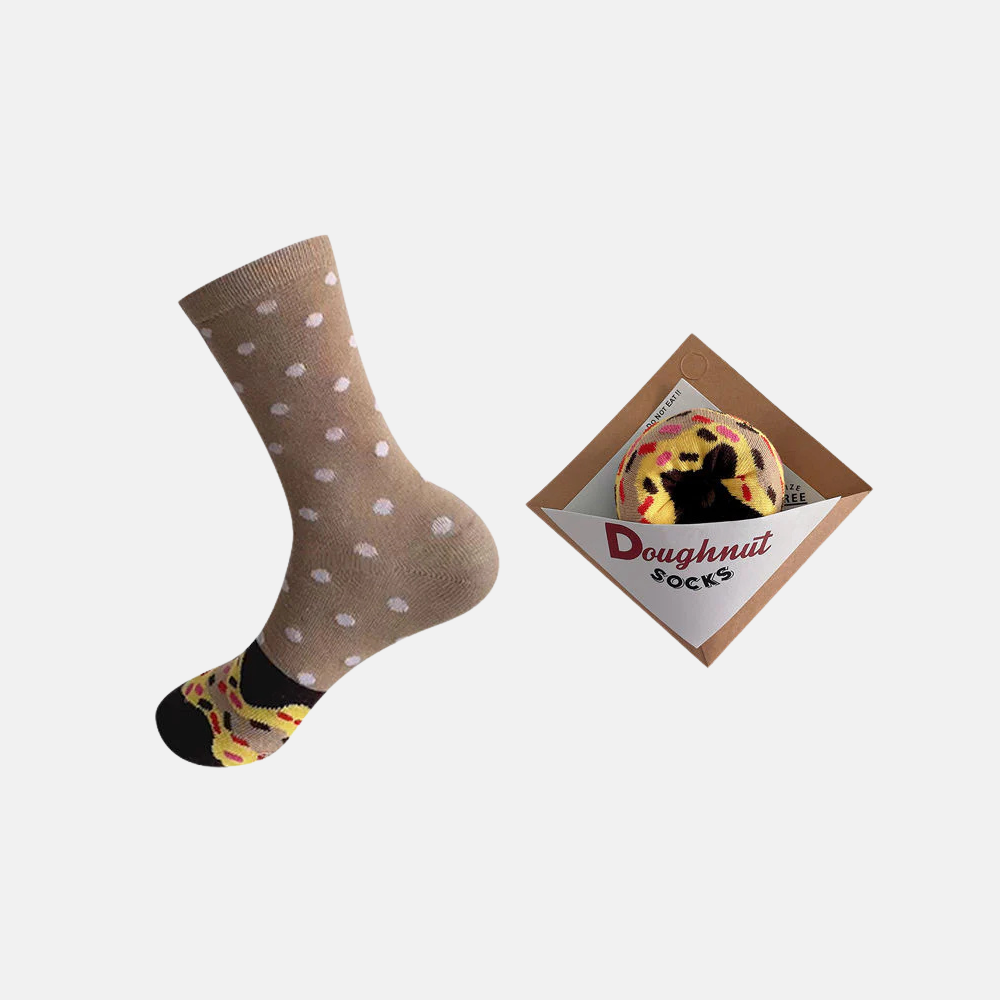 Choco Donut Socks (1 Pair)