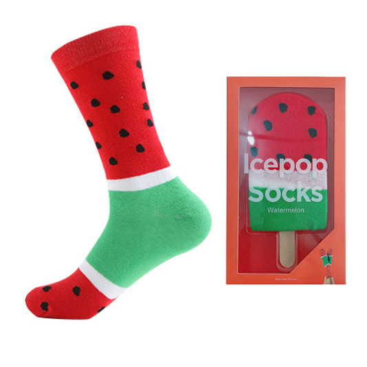 Watermelon Icepop Socks (1 Pair)