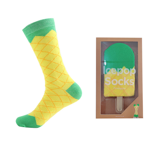Pineapple Icepop Socks (1 Pair)