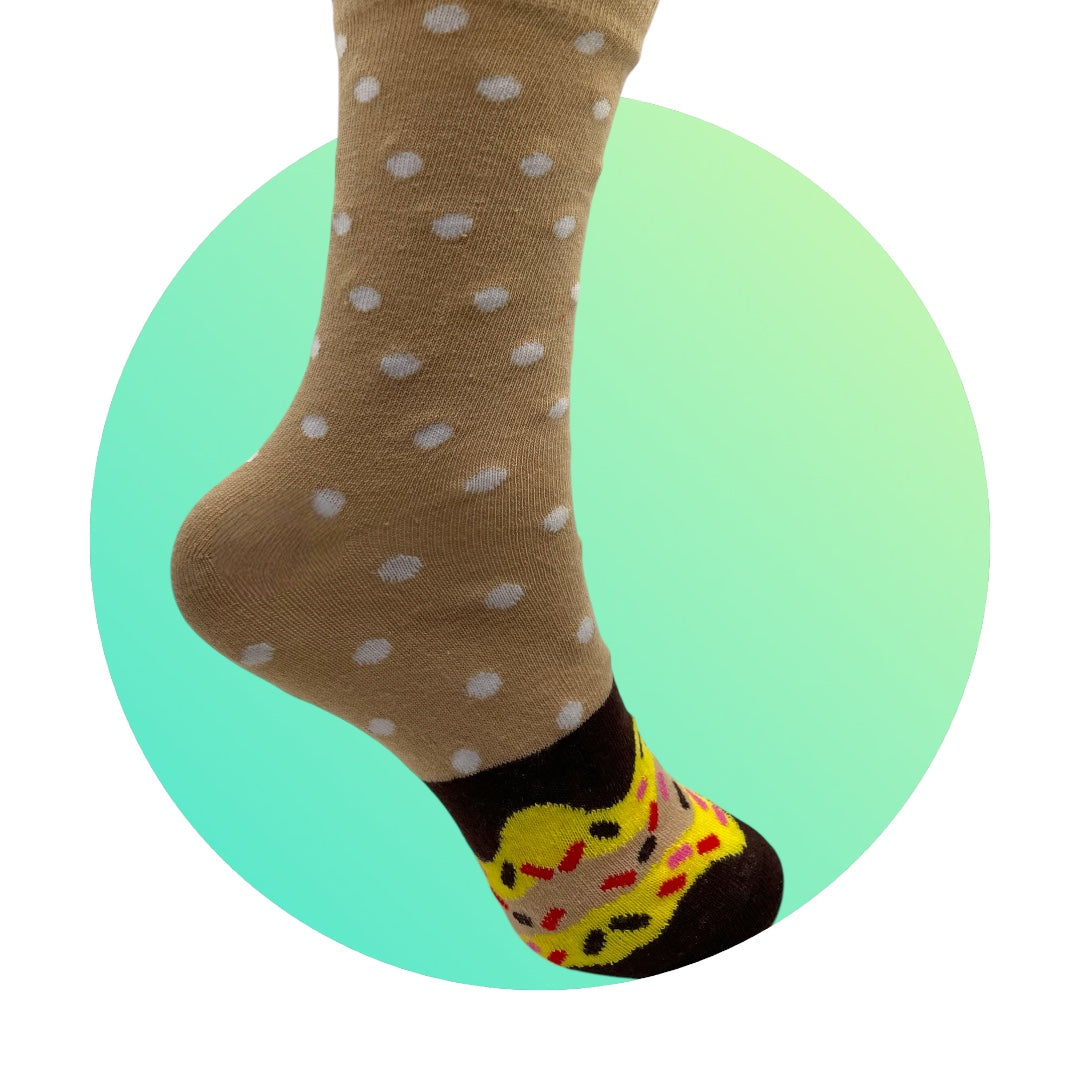 Choco Donut Socks (1 Pair)