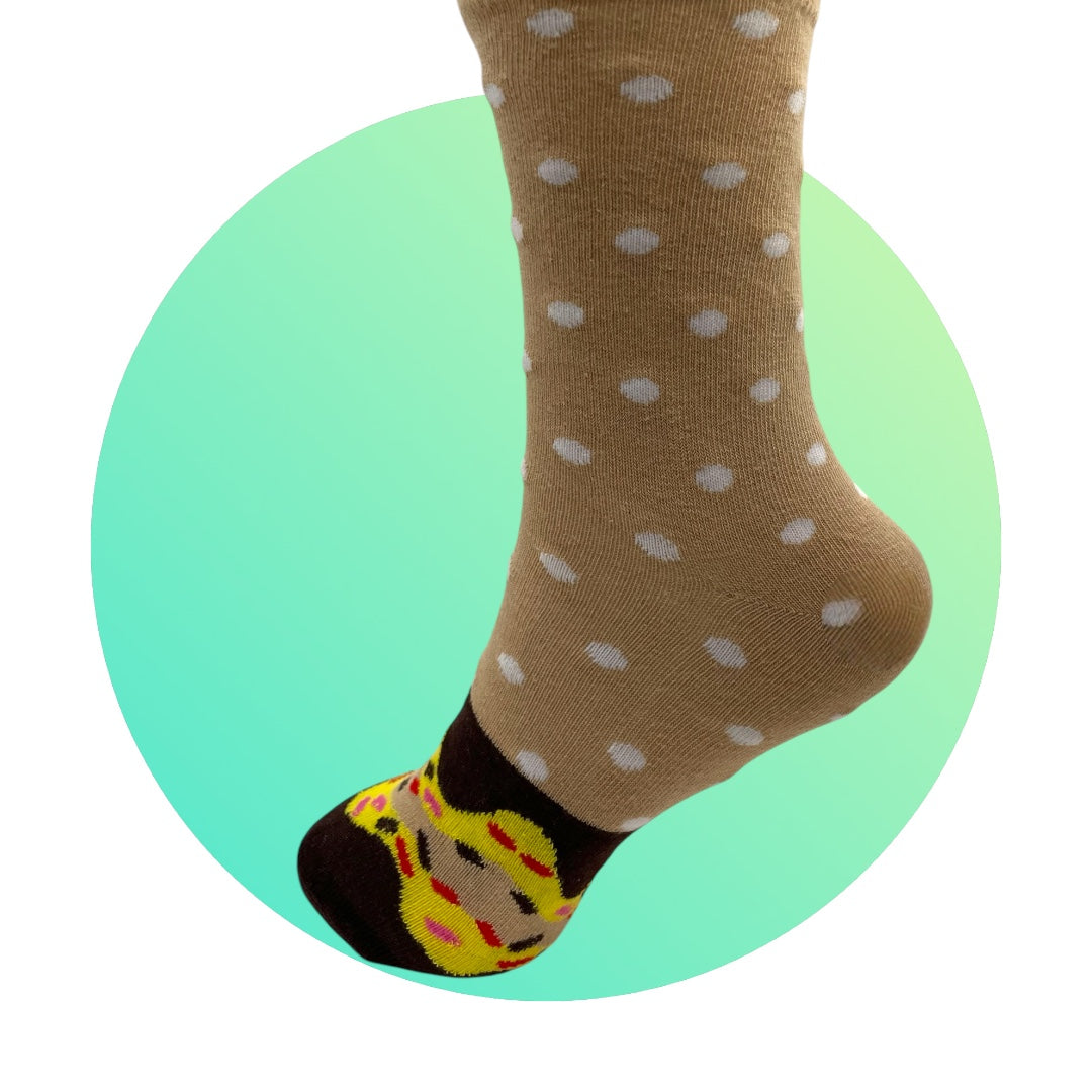 Choco Donut Socks (1 Pair)