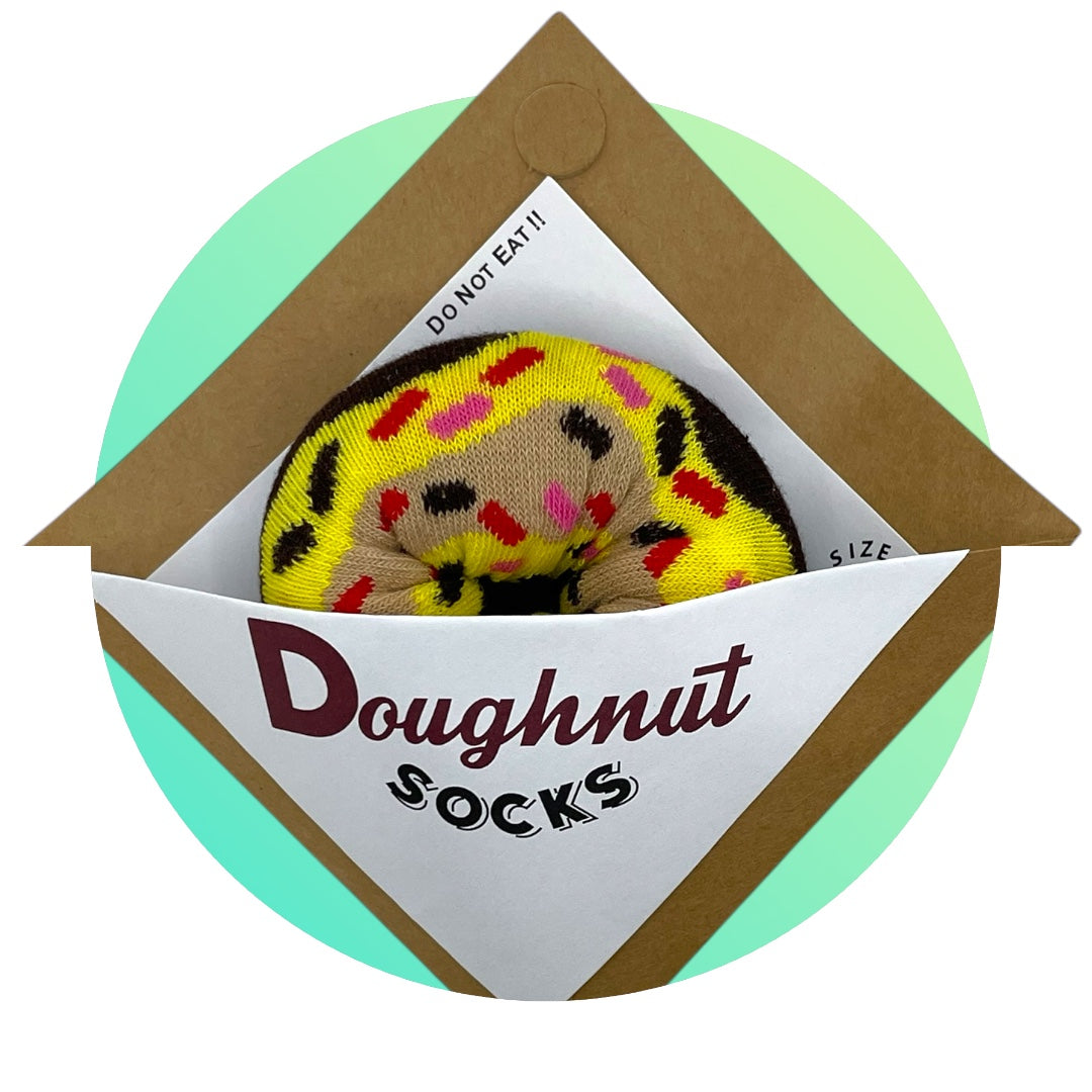 Choco Donut Socks (1 Pair)