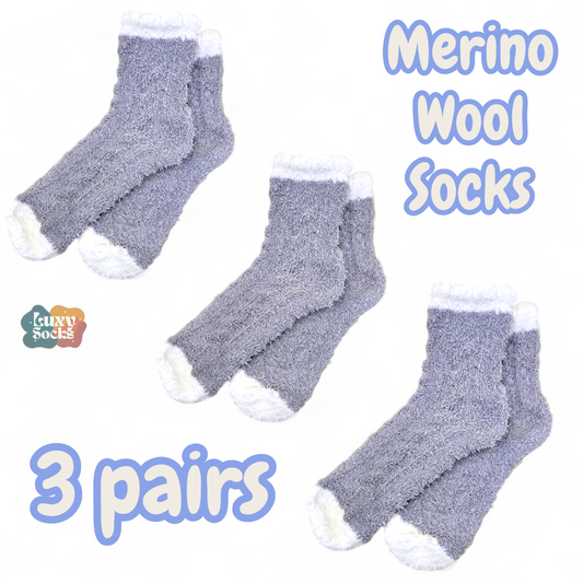 Fog & Fleece - Merino Wool Socks (3 pack)